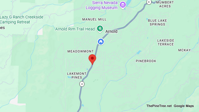 Traffic Update….Collision Reported on Hwy 4 in Arnold