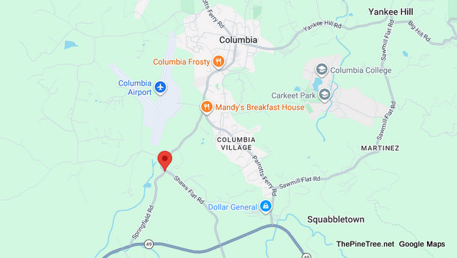 Traffic Update….Vehicle vs Ditch Near Shaws Flat Rd / Springfield Rd