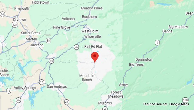 Traffic Update….Vehicle Off Road Collision Near Railroad Flat Rd / Jesus Maria Rd