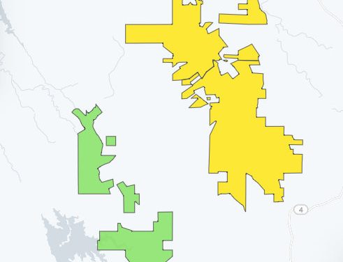 Gann Fire Leaves over 200 PG&E Customers Powerless.