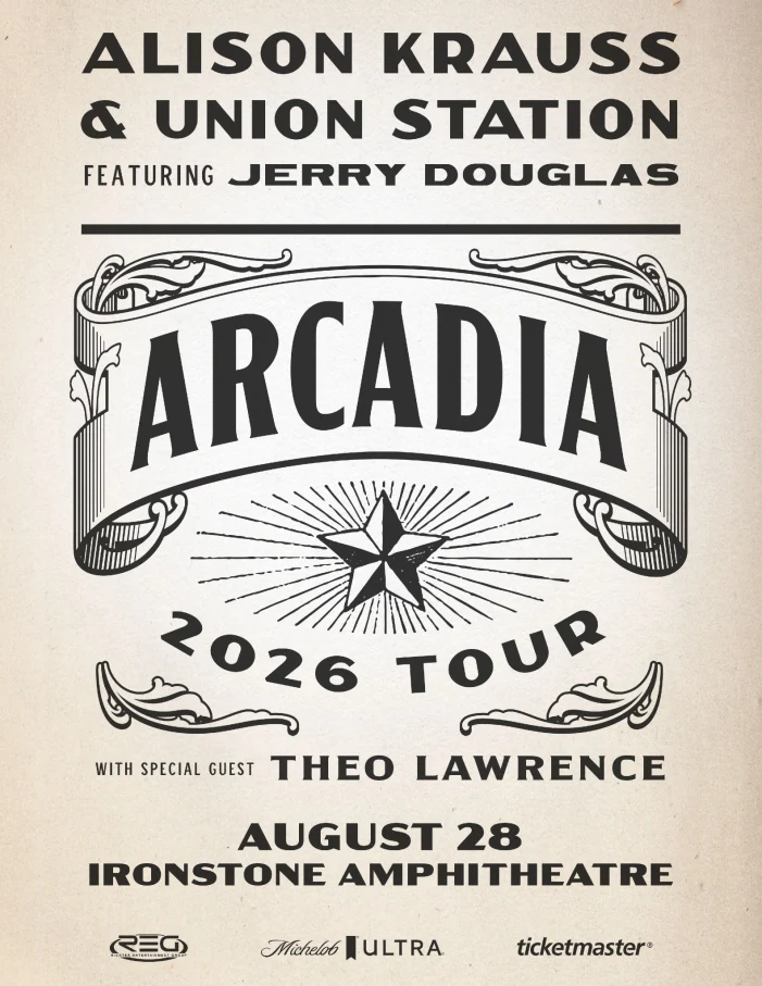 Ironstone Summer Concert Series Featuring Alison Krauss & Union Station