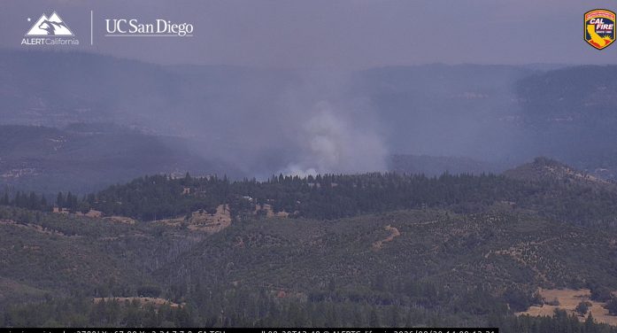 Traffic & Fire Update….Loma Fire Now 10 – 15 Acres & Spotting Ahead of Fire