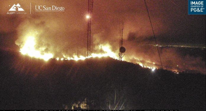 Gann Fire Explodes to Officially 1,400 Acres but Probably Now Closer to 2,000 with Multiple Evacuation Areas.