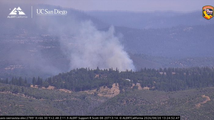 Loma Fire Now Seven Acres & Growing
