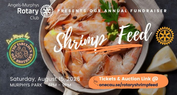The Annual Rotary Shrimp Feed Going on Now at Murphys Park