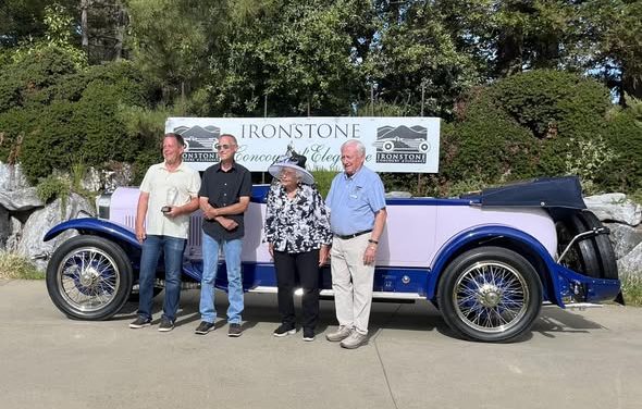 Stunning 1924 Isotta Fraschini LeBaron Takes Best of Show Honors at 2026 Ironstone Concours d’Elegance