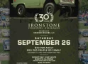 The 30th Annual Ironstone Concours d’Elegance is September 25 – 26, 2026