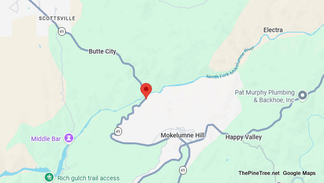 Traffic Update…Unloaded Logging Truck Collision Near Sr49 / Big Bar Rd