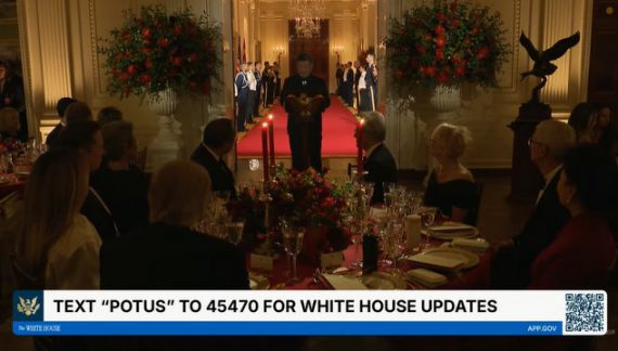 President Trump and the President of China Deliver Remarks at a State Dinner