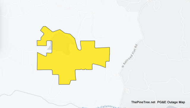 Traffic Collision Knocks Out Power to Some PG&E Customers in Rail Road Flat Area