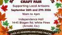 13th Annual Seasons in the Woods Craft Fair Returns to Independence Hall, Sept. 26–27, 2026.  Free Event Supporting Local Artisans!