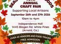 13th Annual Seasons in the Woods Craft Fair Returns to Independence Hall, Sept. 26–27, 2026.  Free Event Supporting Local Artisans!