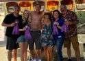 Brent & Madison from Fresno 55 Wine Take 33rd Annual Grape Stomp