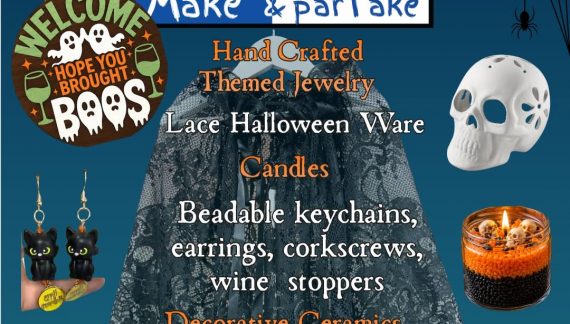 Make Your Halloween at Make & parTake!