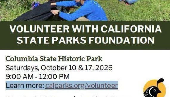 Columbia State Historic Park Volunteer Opportunity