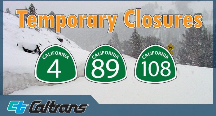 Temporary Mountain Pass Closures Ahead of Hopefully Wet Weather