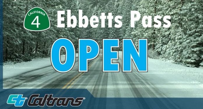 Ebbetts & Monitor Passes Have Reopened after Storm