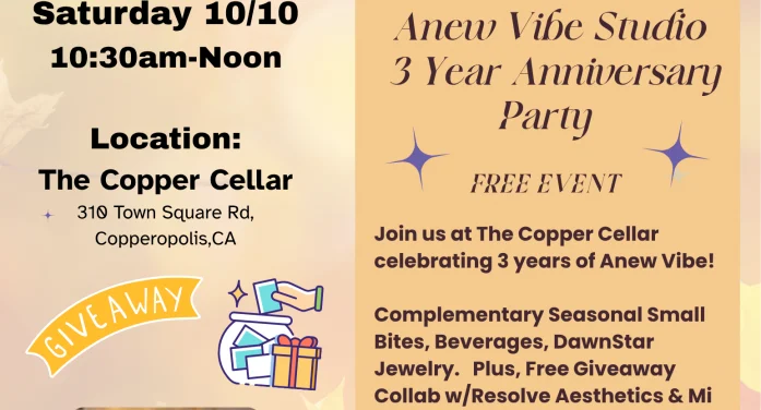 3rd Year Anniversary Party at The Copper Cellar The Town Square At Copper Valley