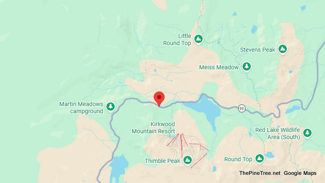 Traffic Update….Major Injury Overturned Pickup Collision Near Kirkwood on Hwy 88