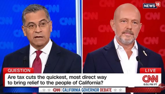California’s Big Governor Debate: Becerra Vs Hilton Clash Over Trump, Taxes & Cost Of Living| CNN