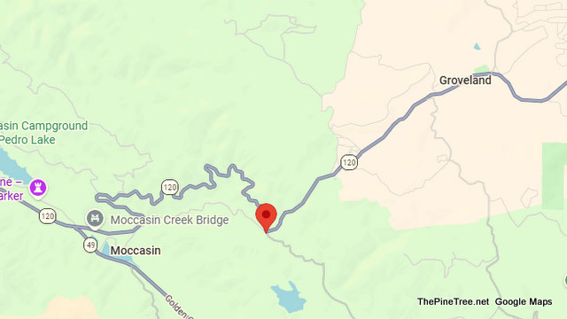 Traffic Update…Vehicle Partially Off Roadway Collision Near Priest Coulterville / Sr120