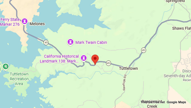 Traffic Update….Box Truck Blocking Roadway Near Jack Ass Curve Sr49 / Tuttletown Rd