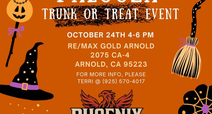 GABA Presents Pumpkin Palooza Trunk or Treat Event October 24, 4–6 p.m. at RE/MAX Gold Arnold