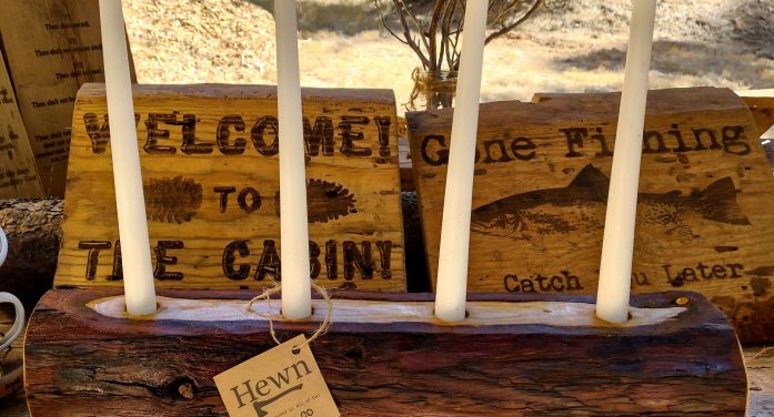 Your Holiday Table Needs a Hewn Candle Centerpiece!