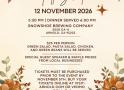 Greater Arnold Business Association Hosts 4th Annual Jim Carlon Fall Social!  Get Your Tickets By Nov. 5th!