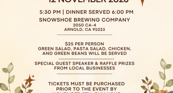 Greater Arnold Business Association Hosts 4th Annual Jim Carlon Fall Social!  Get Your Tickets By Nov. 5th!