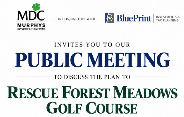 Rescue Forest Meadows Golf Course Meeting Recap & Full Video