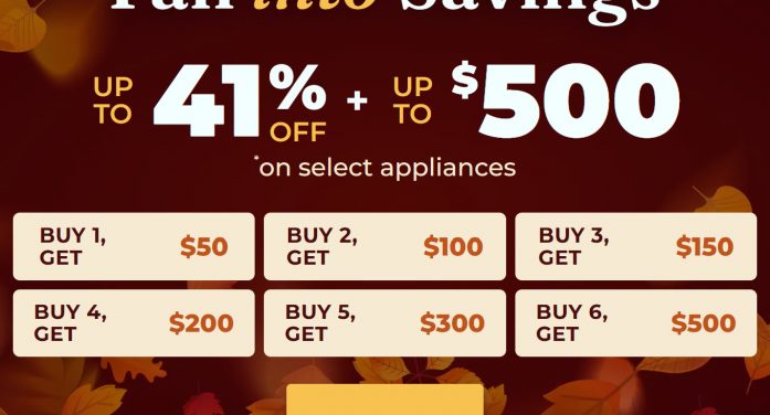 Fall Into Savings at Middleton’s Furniture & Appliances! Deeply Rooted in Your Community Since 1955!
