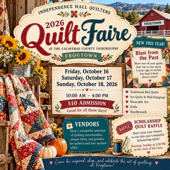 The 2026 Independence Hall Quilters Quilt Faire