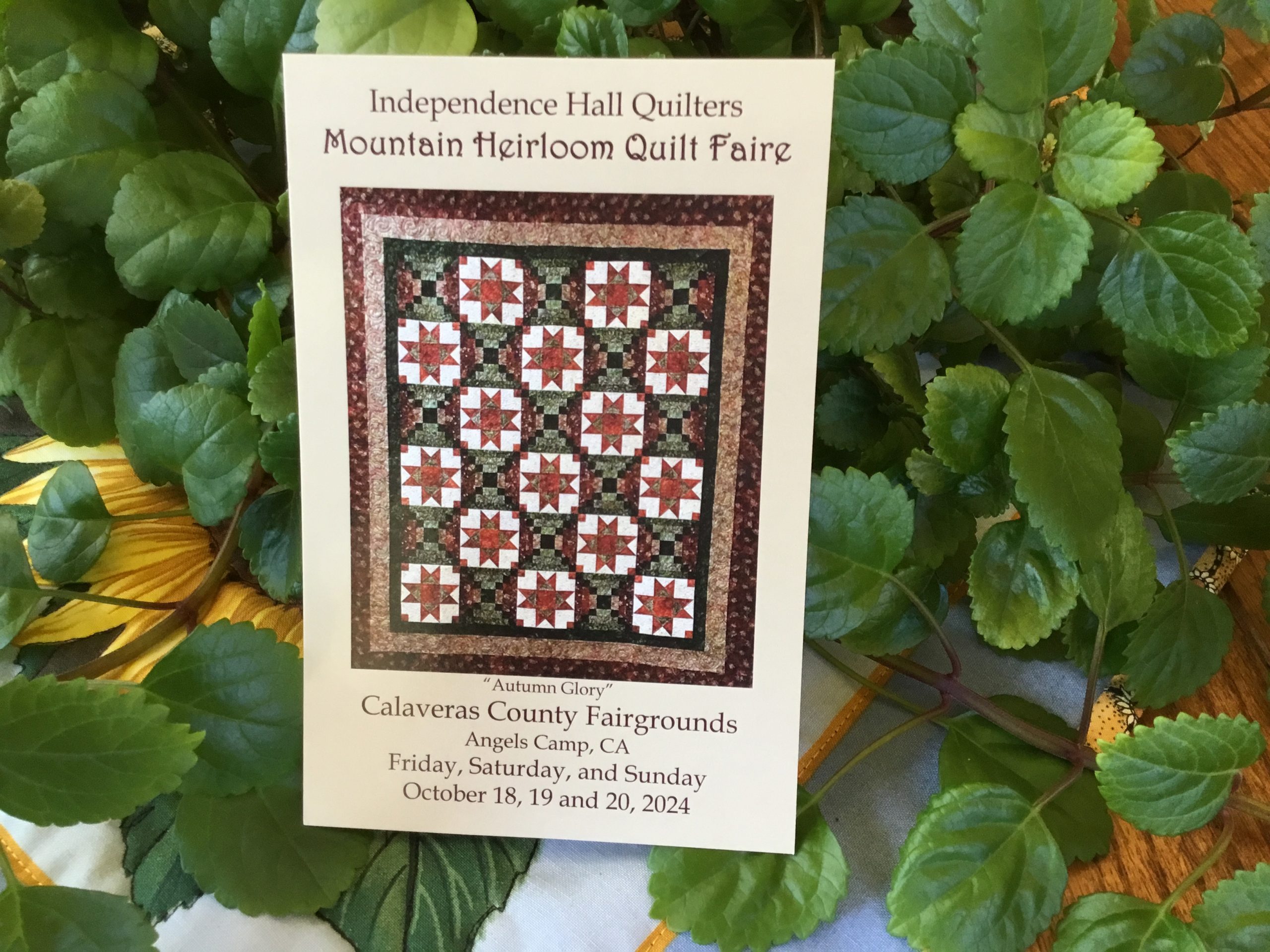 46th Annual Mountain Heirloom Quilt Faire The Pine Tree