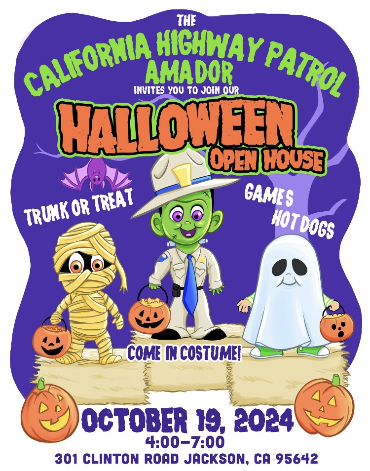 Amador CHP Halloween Trunk or Treat