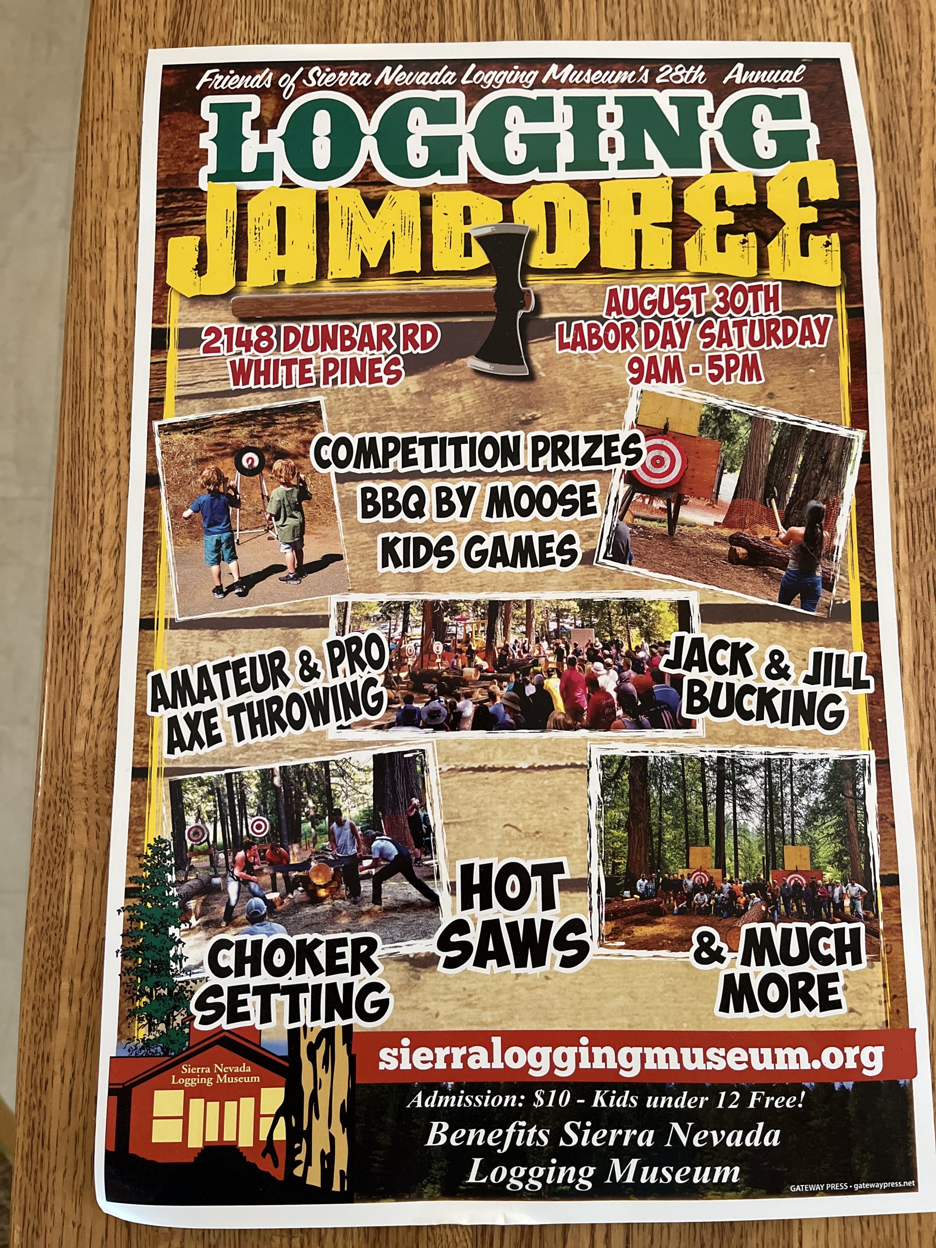 Sierra Nevada Logging Museum Jamboree