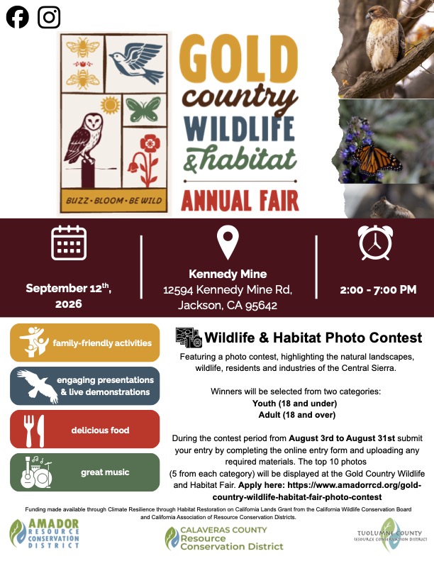 Gold Country Wildlife & Habitat Fair